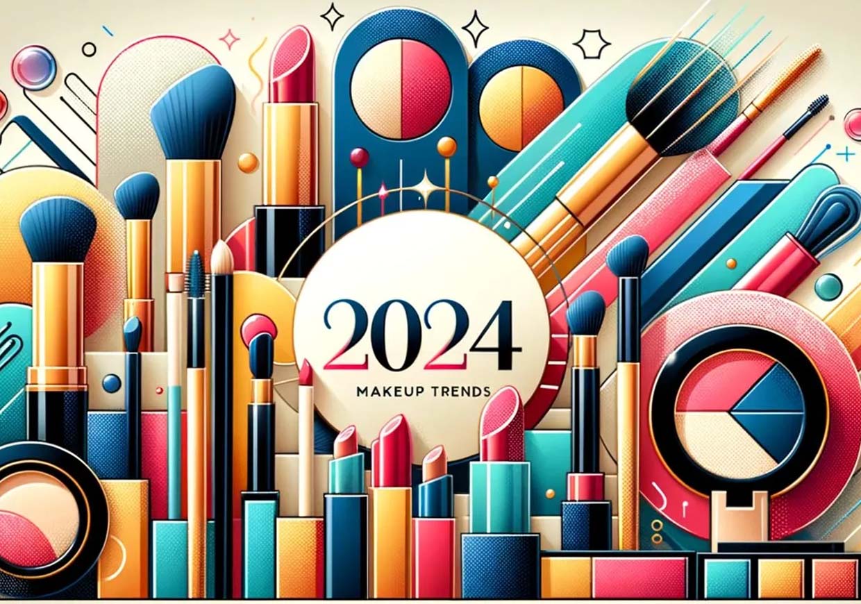 De Laatste Make-up Trends: Essentiële Schoonheids Accessoires voor 2024